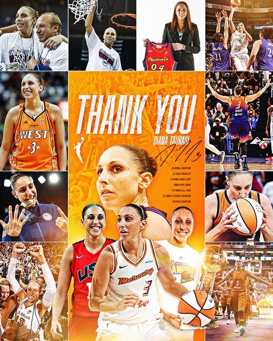 傳奇落幕！WNBA巨星陶樂西宣布退役 結(jié)束20年職業(yè)生涯